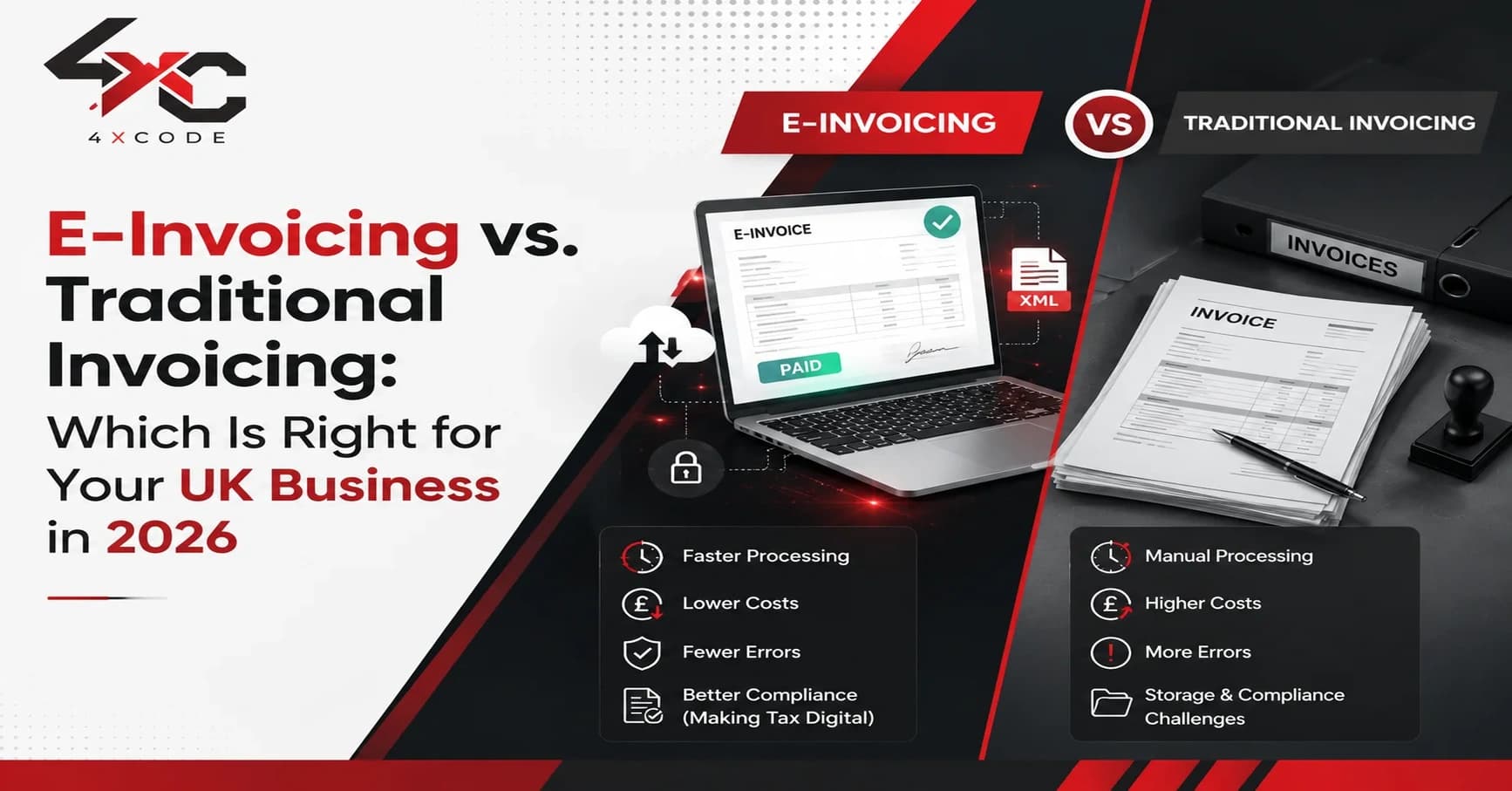 E-Invoicing vs. Traditional Invoicing: Which Is Right for Your UK Business in 2026